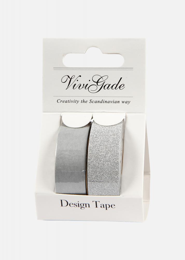 Creativ Company Washi Tape Silber - 15 mm
