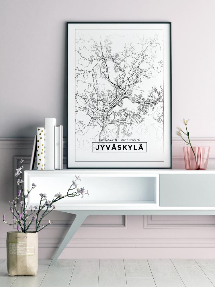 Bildverkstad Map - Jyvskyl - White