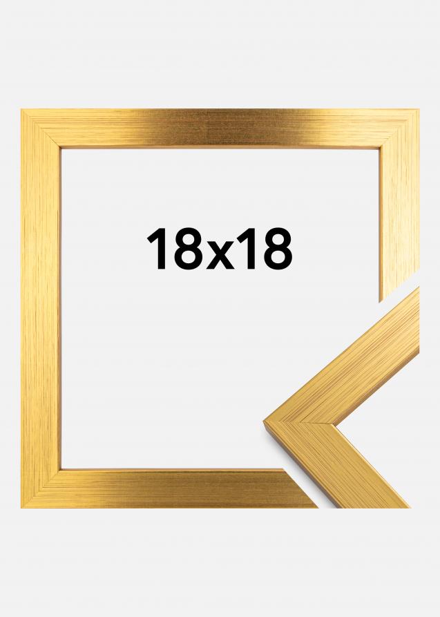 Galleri 1 Rahmen Gold Wood 18x18 cm