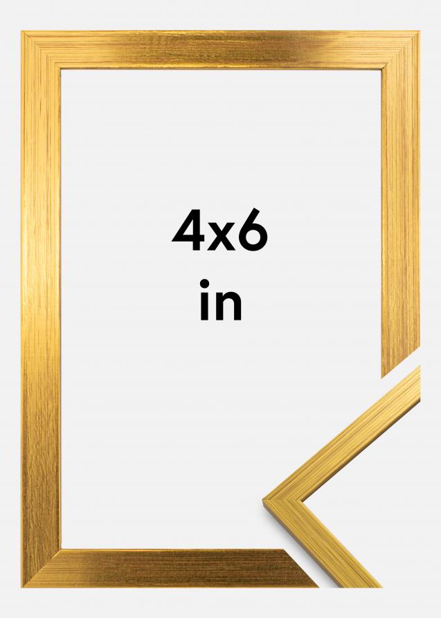 Galleri 1 Rahmen Edsbyn Gold 4x6 inches (10,16x15,2 cm)