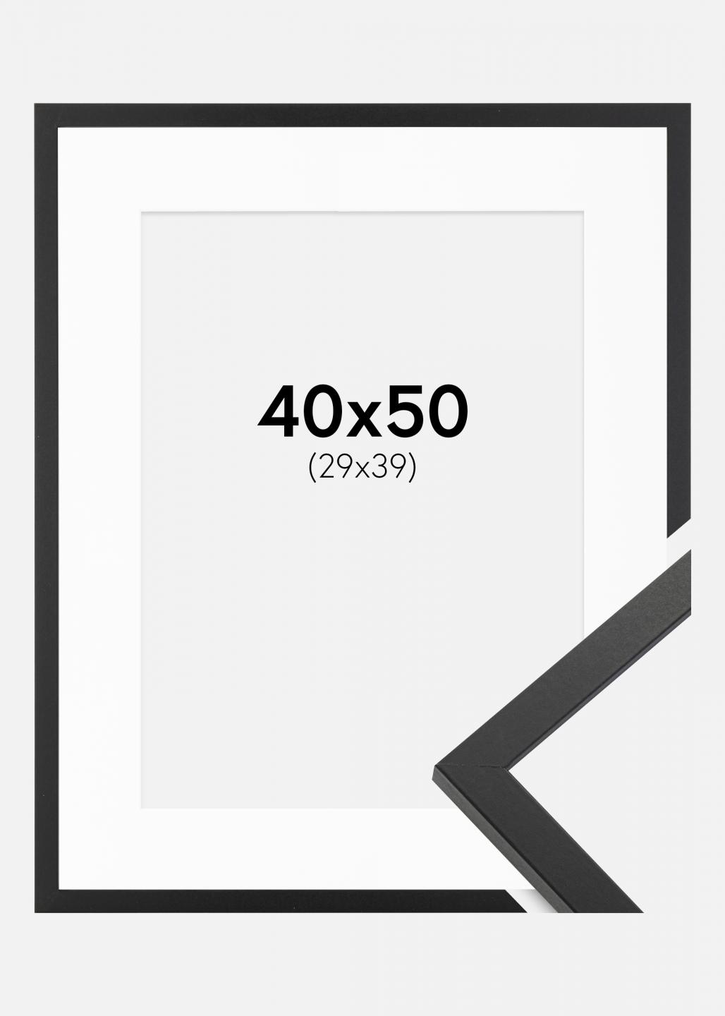 Passepartout 40x50 Weiß - Bildgröße 30x40 cm Online Kaufen