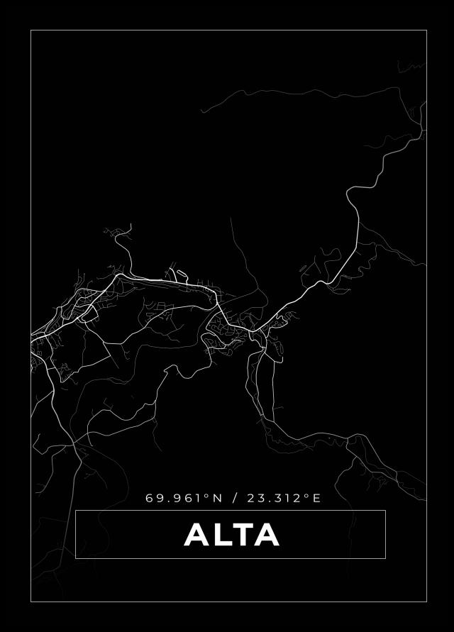Bildverkstad Map - Alta - Black