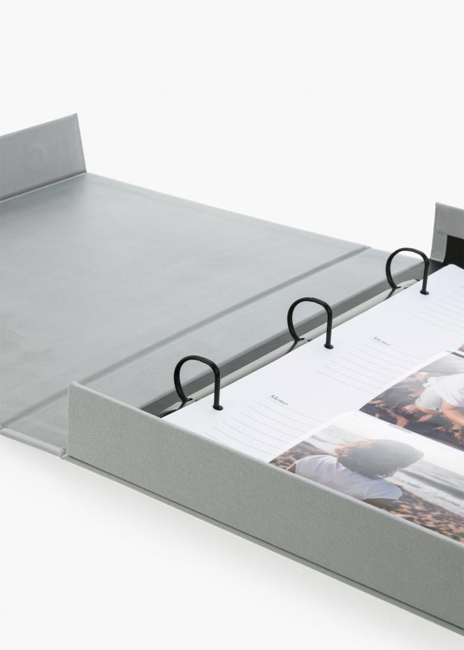 KAILA KAILA MEMORIES Grey XL - Coffee Table Photo Album - 60 Bilder i 10x15 cm