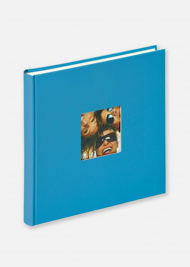 Walther Fun Album Meerblau - 26x25 cm (40 weiße Seiten / 20 Blatt)