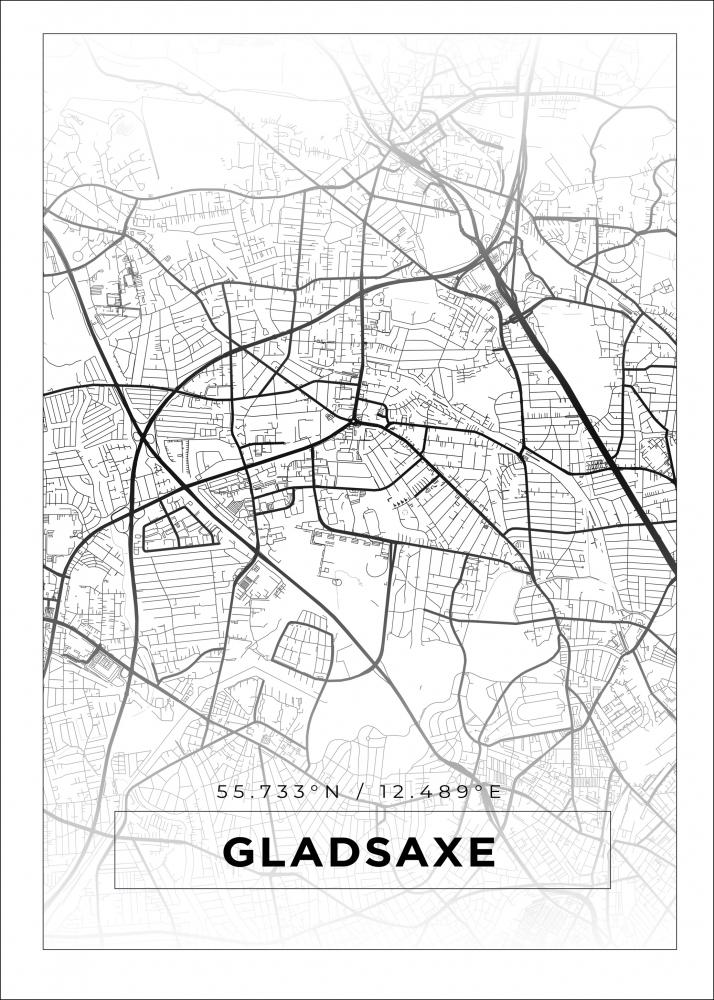 Bildverkstad Map - Gladsaxe - White