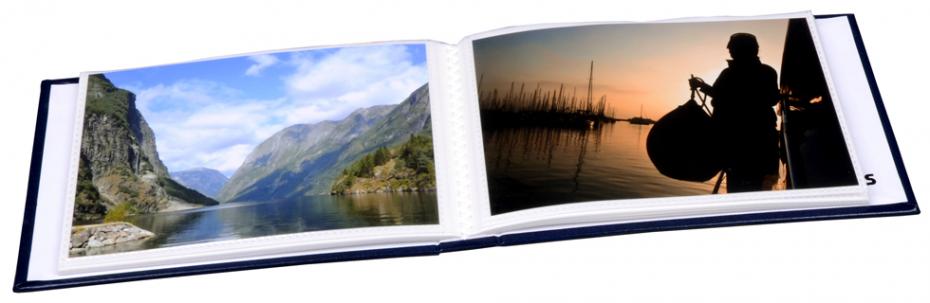 Focus Classic Line Pocket Album Blau - 36 Bilder im Format 10x15 cm
