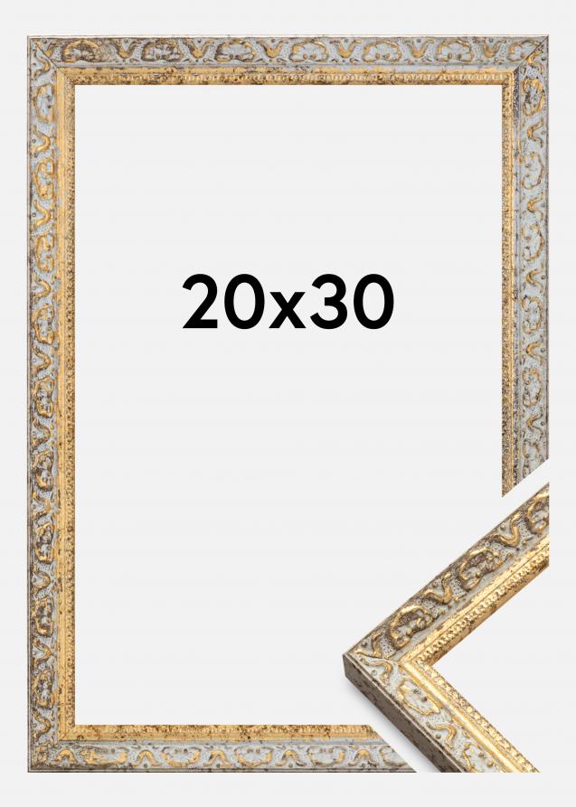 Bubola e Naibo Rahmen Smith Gold-Silber 20x30 cm