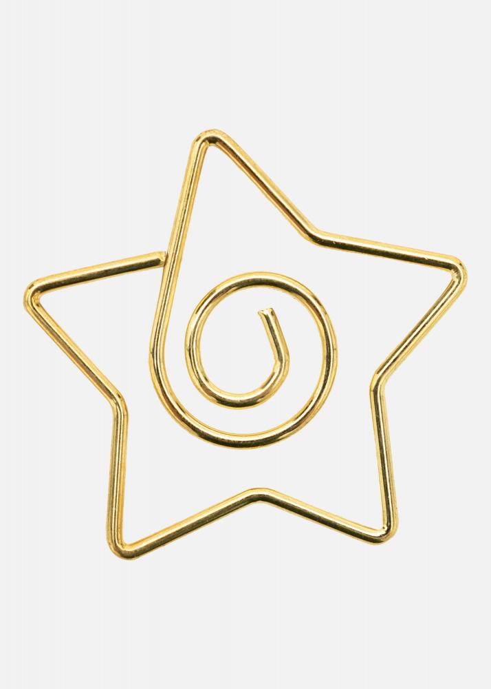 Walther PAC Metall Paperclip Star Gold