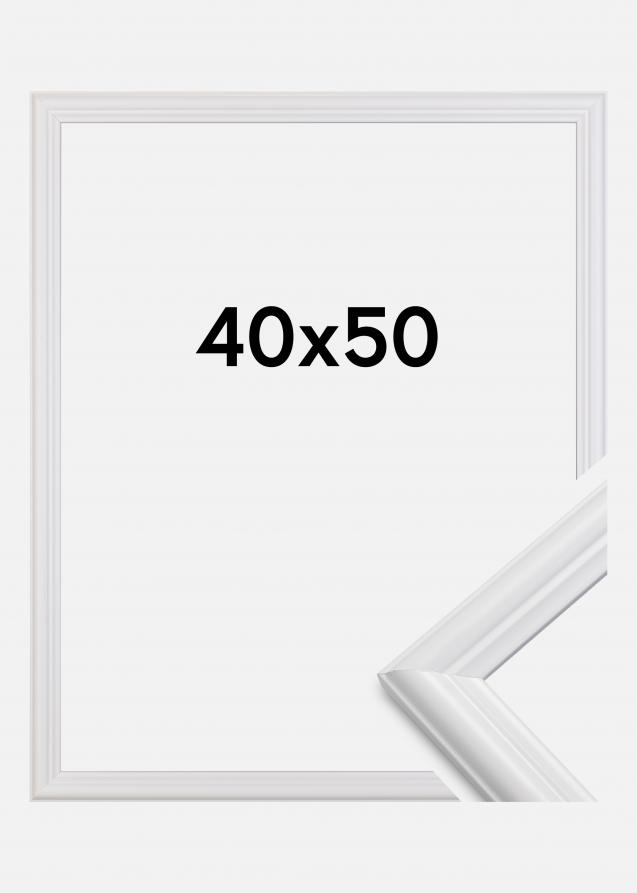Galleri 1 Rahmen Siljan Acrylglas Weiß 40x50 cm