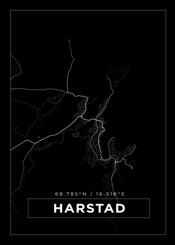 Bildverkstad Map - Harstad - Black