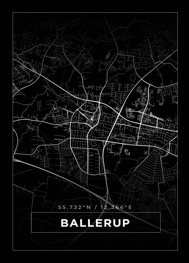 Bildverkstad Map - Ballerup - Black