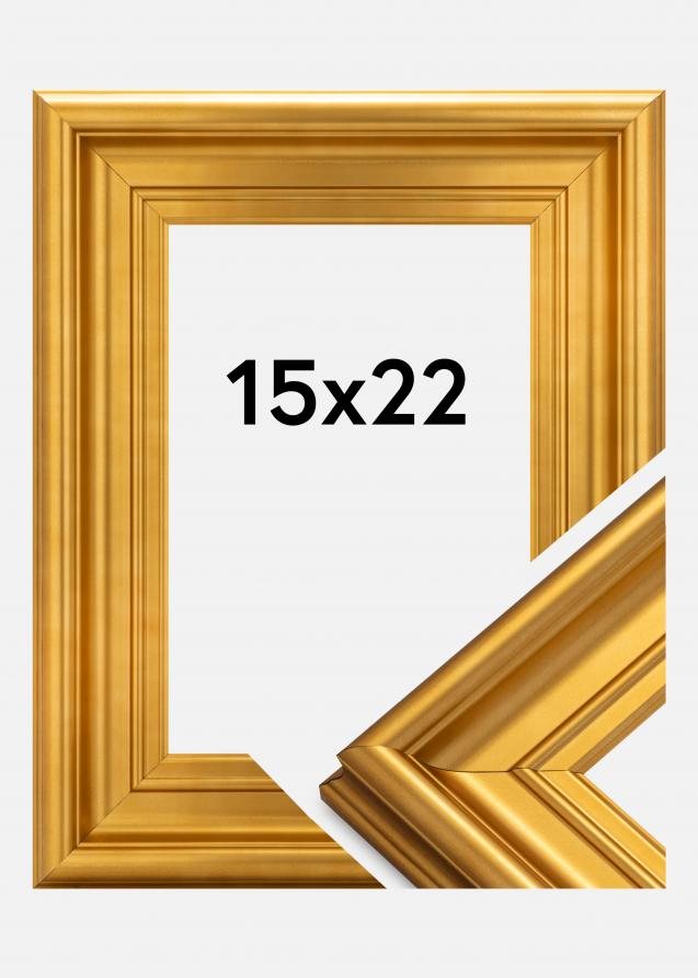 Ramverkstad Rahmen Mora Premium Gold 15x22 cm