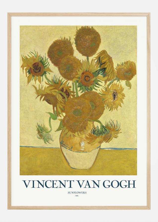 Bildverkstad VAN GOGH - Sunflowers Poster