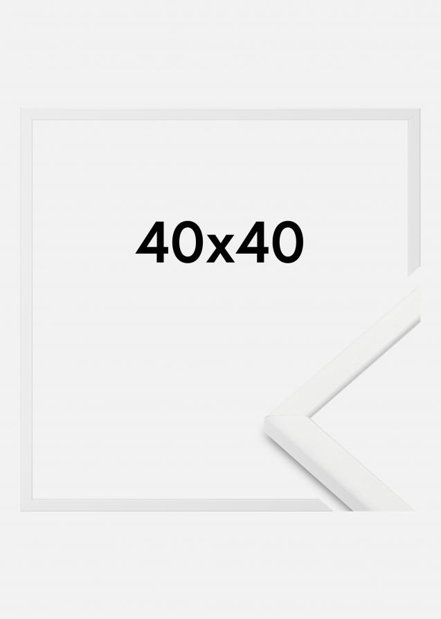 Artlink Rahmen Kaspar Acrylglas Weiß 40x40 cm