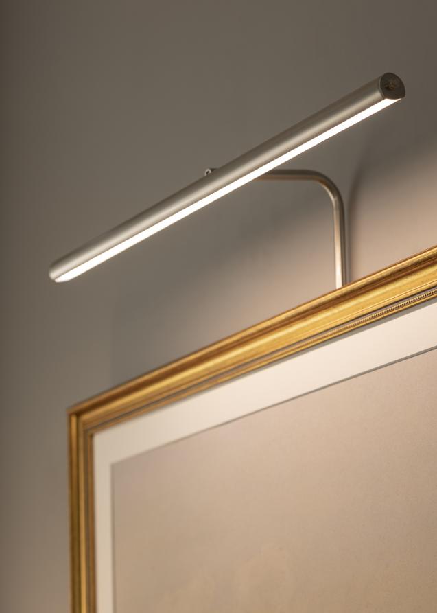 Texa Design Gallery LED 60 cm für Rahmenbreite +90 cm Bildbeleuchtung - Nickel