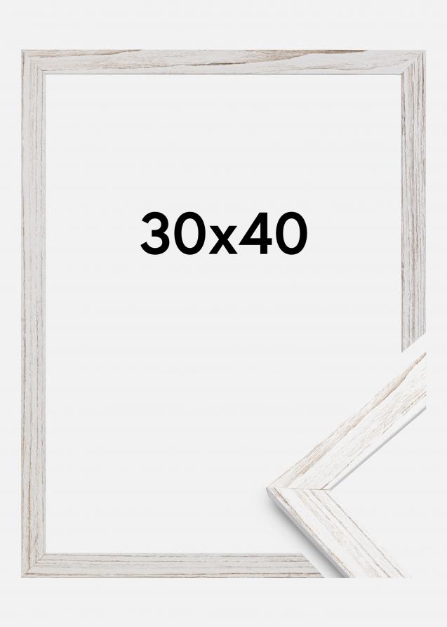 Estancia Rahmen Stilren Vintage White 30x40 cm