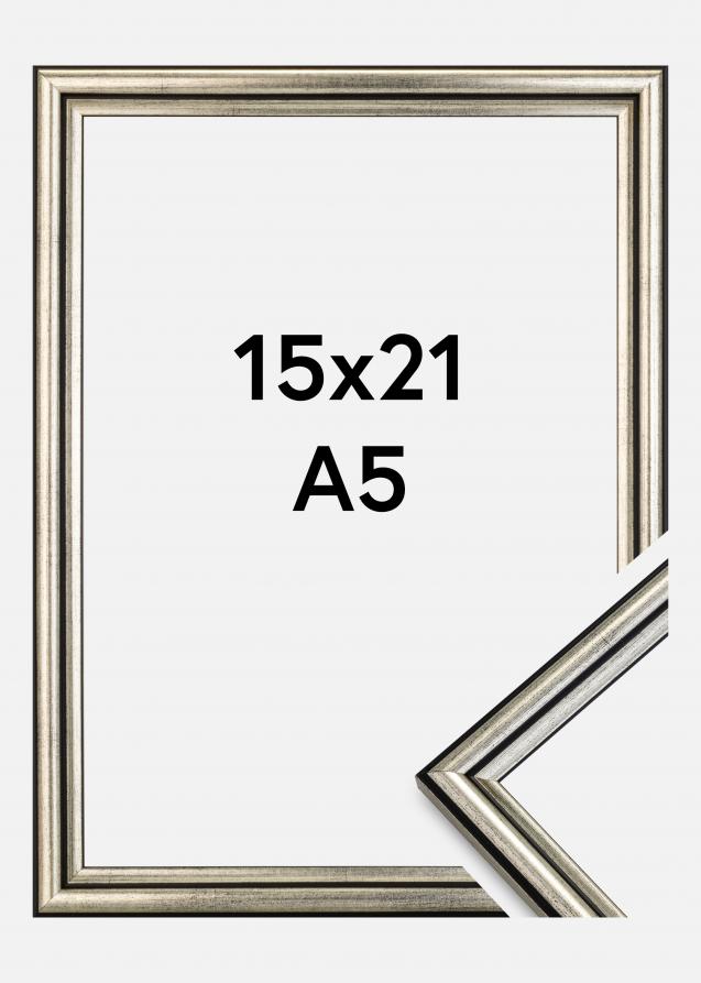 Galleri 1 Rahmen Horndal Silber 15x21 cm (A5)