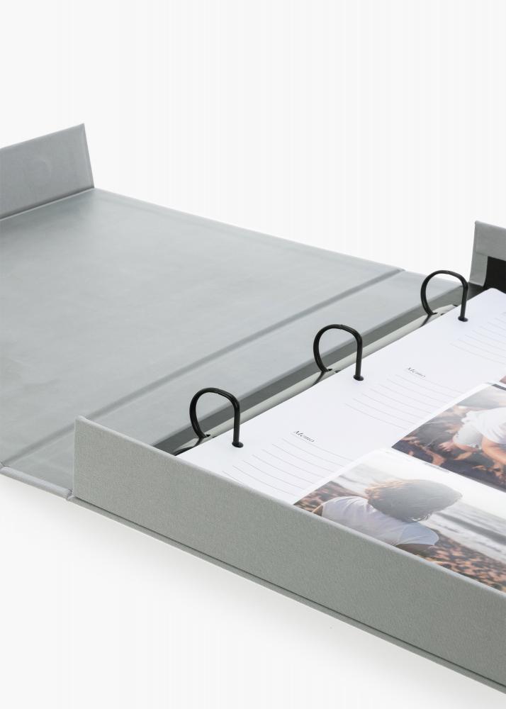 KAILA KAILA THROWBACK Grey XL - Coffee Table Photo Album - 60 Bilder i 10x15 cm