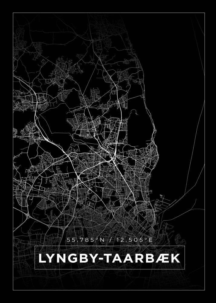 Bildverkstad Map - Lyngby-Taarbk - Black