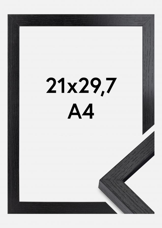 BGA BGA Objektrahmen Acrylglas Schwarz 21x29,7 cm (A4)