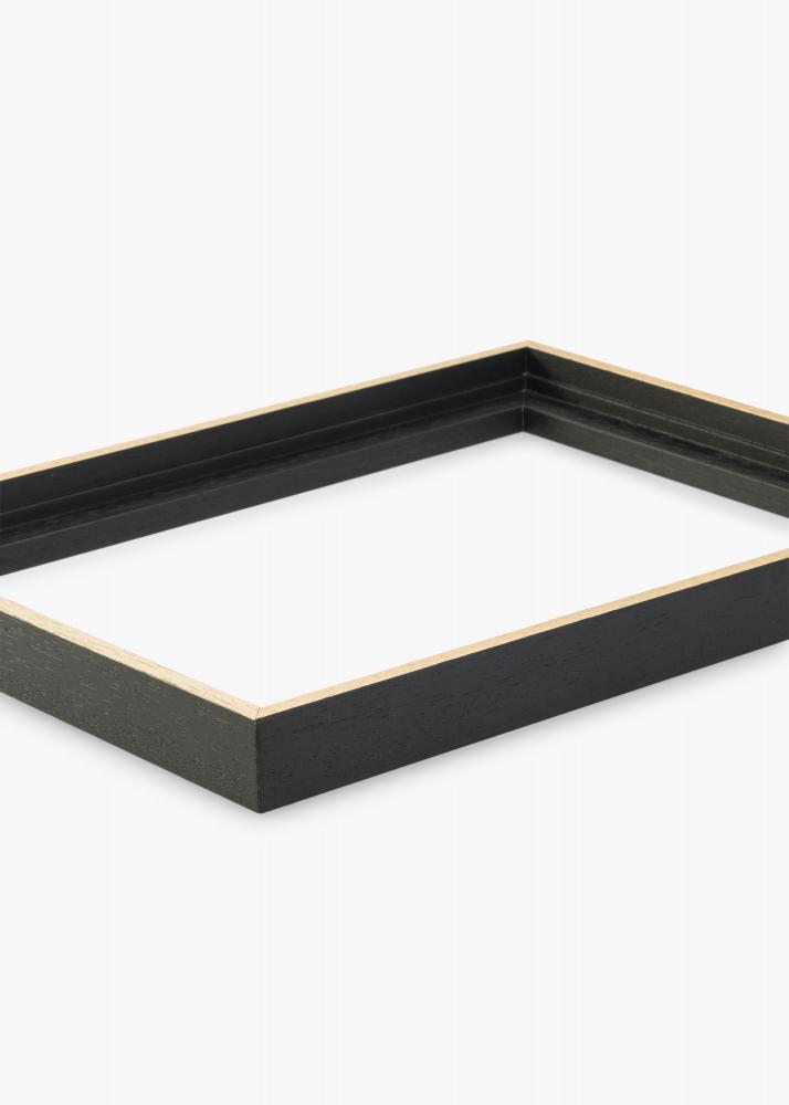 Mavanti Rahmen fr Leinwand Madison Schwarz / Gold 50x50 cm