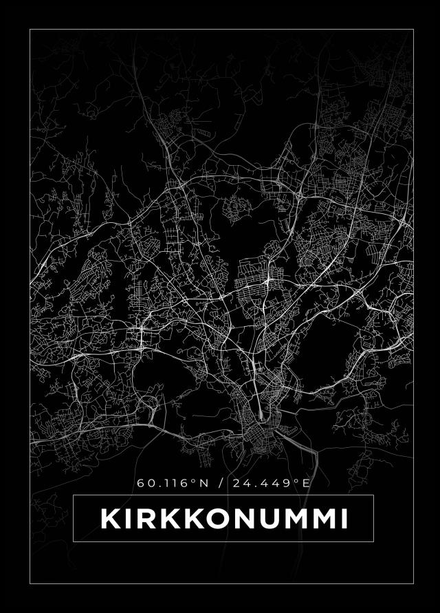 Bildverkstad Map - Kirkkonummi - Black