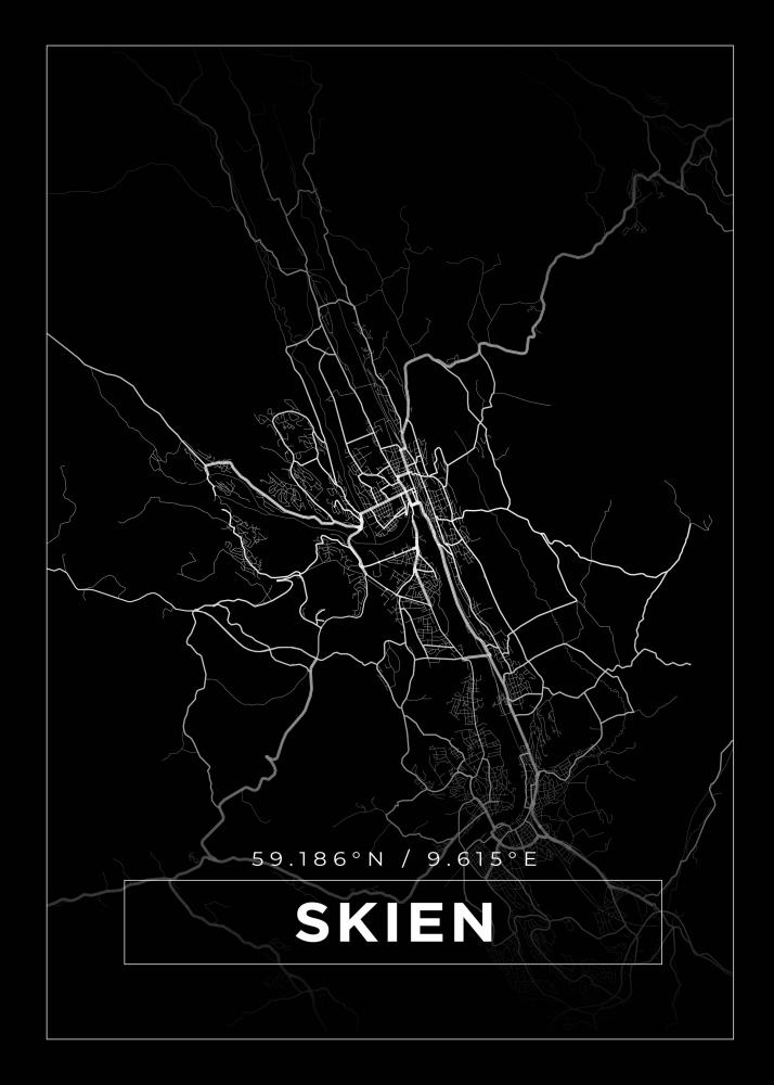 Bildverkstad Map - Skien - Black