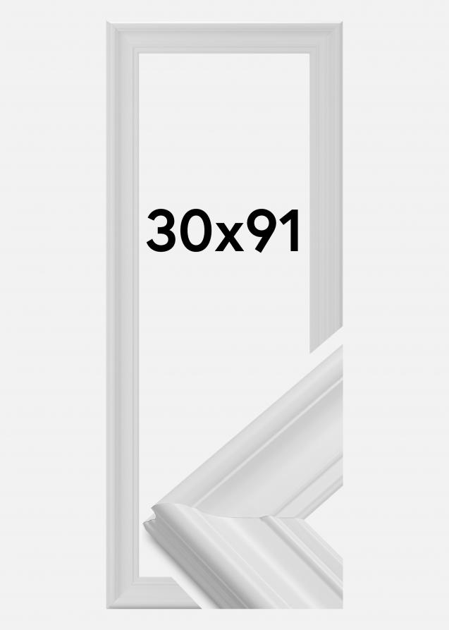 Ramverkstad Rahmen Mora Premium Weiß 30x91 cm