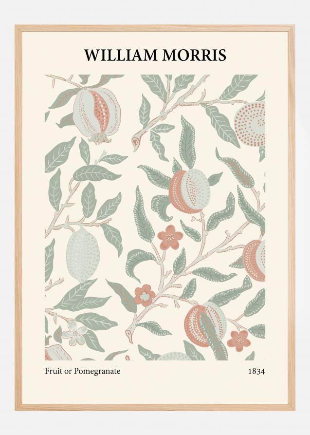 Bildverkstad William Morris - Fruit or Pomegranate 4 Poster