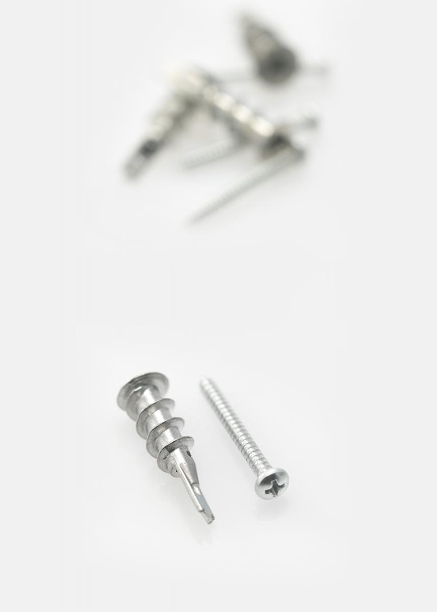 BGA BGA Schraube und selbstbohrender Dübel für Gipswand - 4er-Pack (13x26 mm)