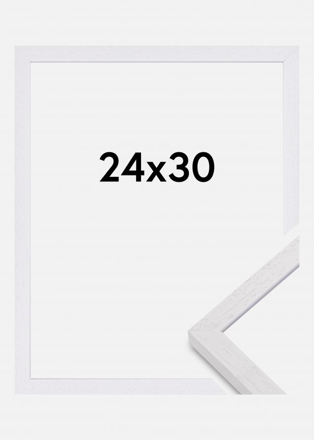 Mavanti Rahmen Glendale Matt Antireflexglas Weiß 24x30 cm