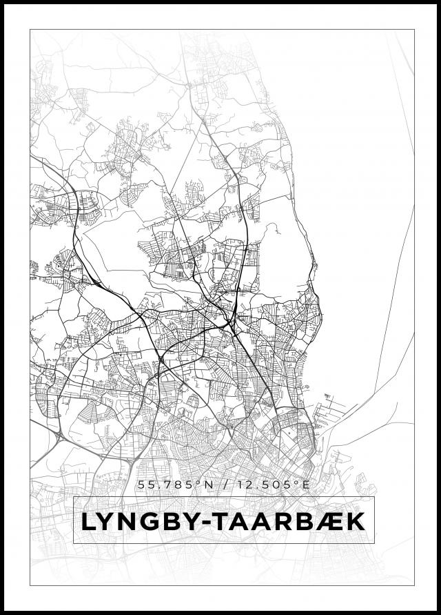 Bildverkstad Map - Lyngby-Taarbæk - White