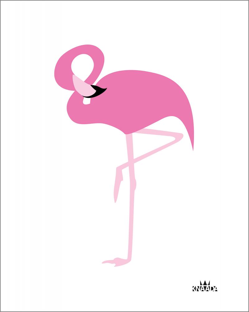 Knaada AB Knaada - Flamingo - 40x50 cm