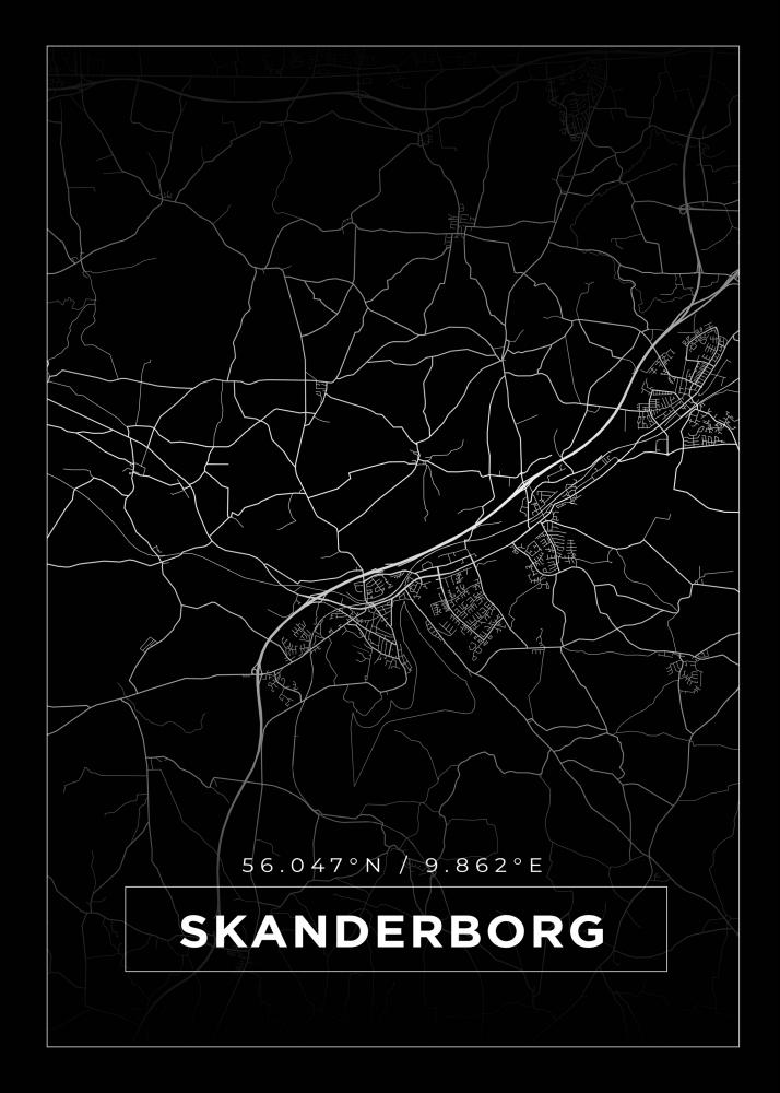 Bildverkstad Map - Skanderborg - Black