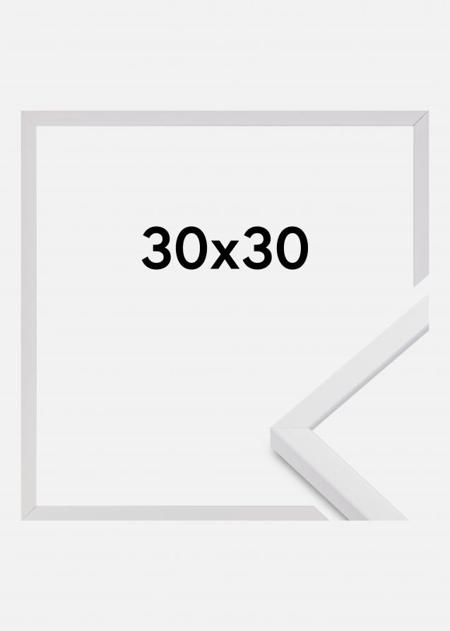 Estancia Rahmen E-Line Acrylglas Weiß 30x30 cm