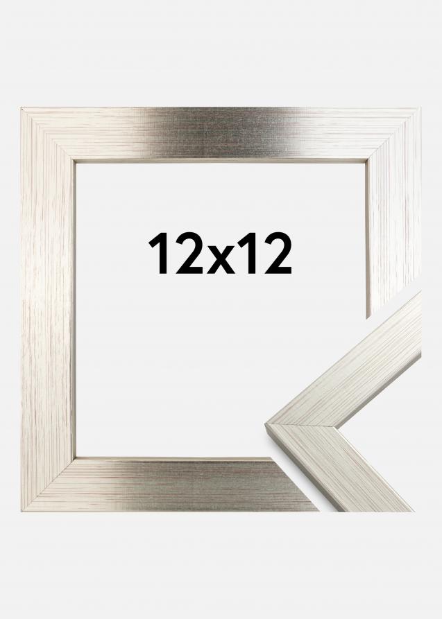 Galleri 1 Rahmen Silver Wood 12x12 cm