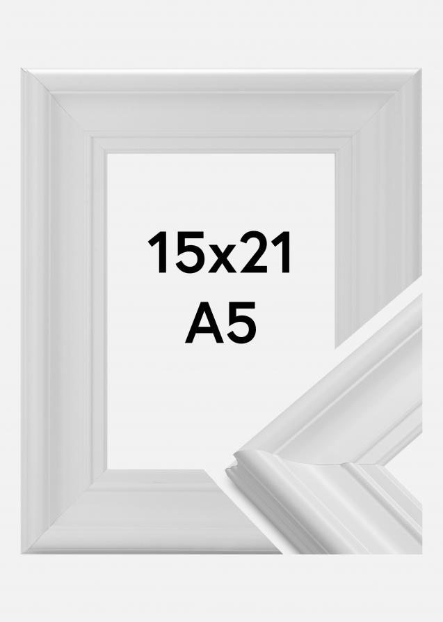 Ramverkstad Rahmen Mora Premium Weiß 15x21 cm (A5)