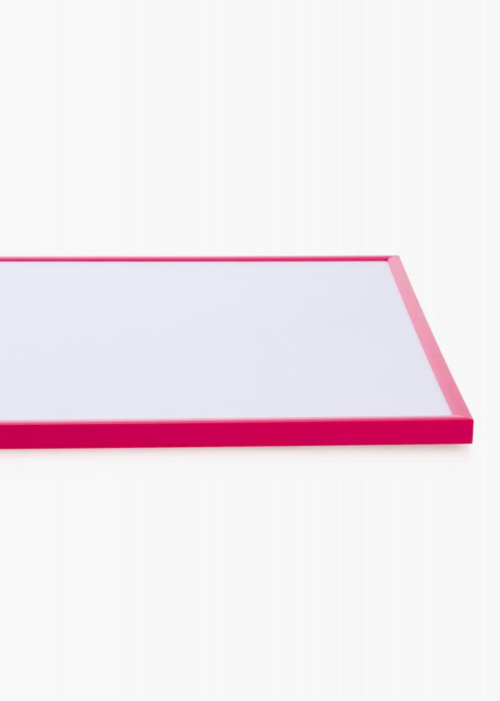 Ram med passepartou Rahmen New Lifestyle Hot Pink 50x70 cm - Passepartout Schwarz 40x60 cm