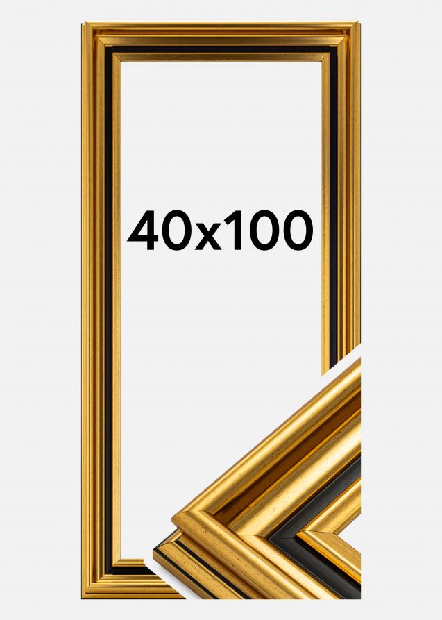 Ramverkstad Rahmen Gysinge Premium Gold 40x100 cm