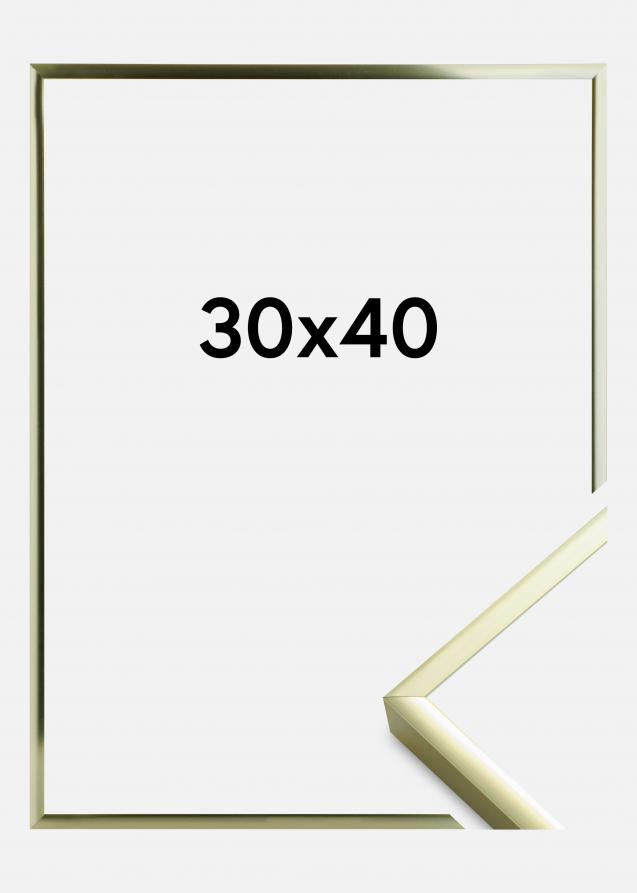 Artlink Rahmen Poster Frame Aluminum Gold 30x40 cm