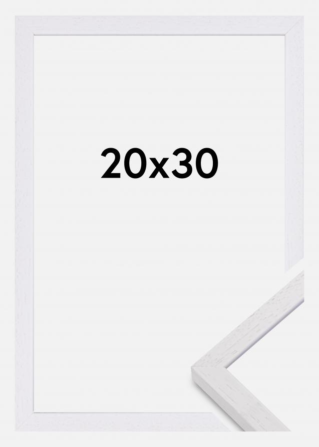 Mavanti Rahmen Glendale Matt Antireflexglas Weiß 20x30 cm