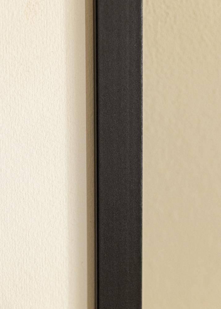Ram med passepartou Rahmen Selection Schwarz 70x100 cm - Passepartout Wei 59,4x84 cm (A1)