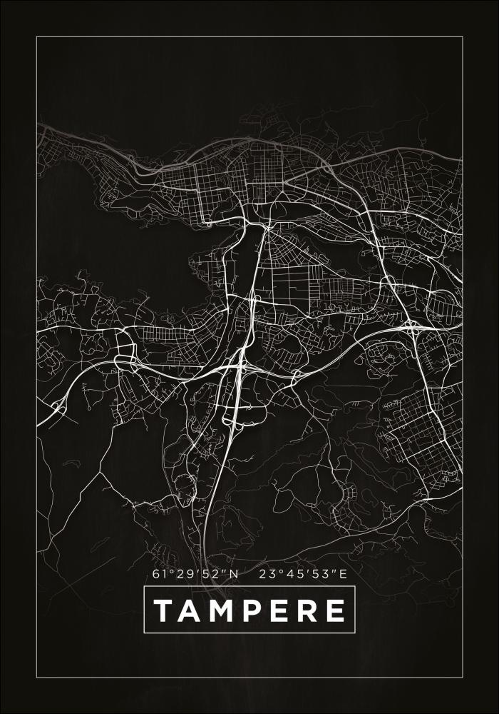 Bildverkstad Map - Tampere - Black