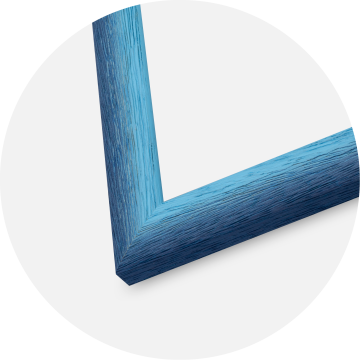 Jämtlands Ramfabrik Rahmen Cornwall Acrylglas Dunkelblau 21x29,7 cm (A4)