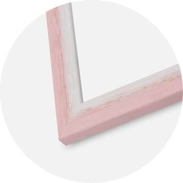Jämtlands Ramfabrik Rahmen Cornwall Acrylglas Rosa 21x29,7 cm (A4)