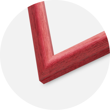 Jämtlands Ramfabrik Rahmen Cornwall Acrylglas Dunkelrot 21x29,7 cm (A4)