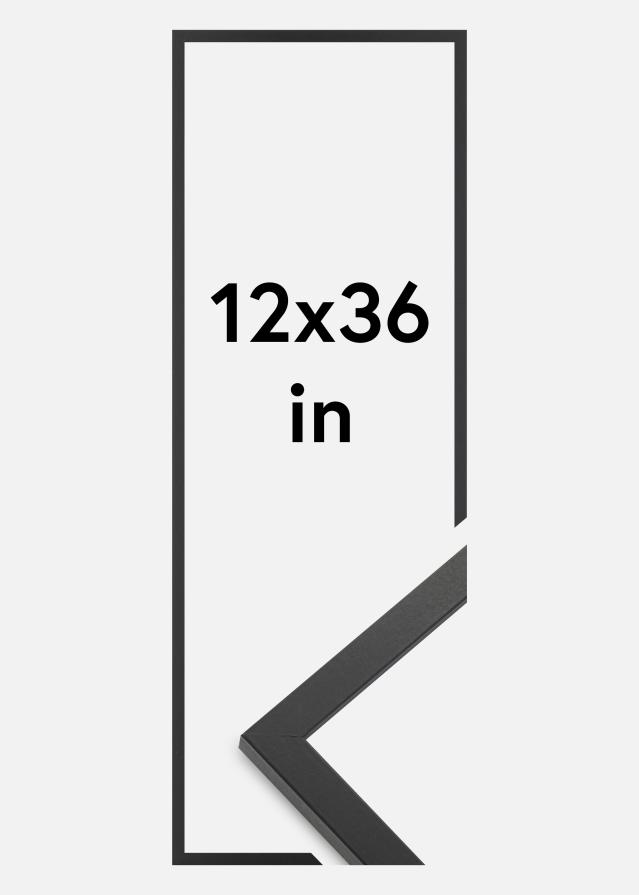 Artlink Rahmen Trendy Acrylglas Schwarz 12x36 inches (30,48x91,44 cm)