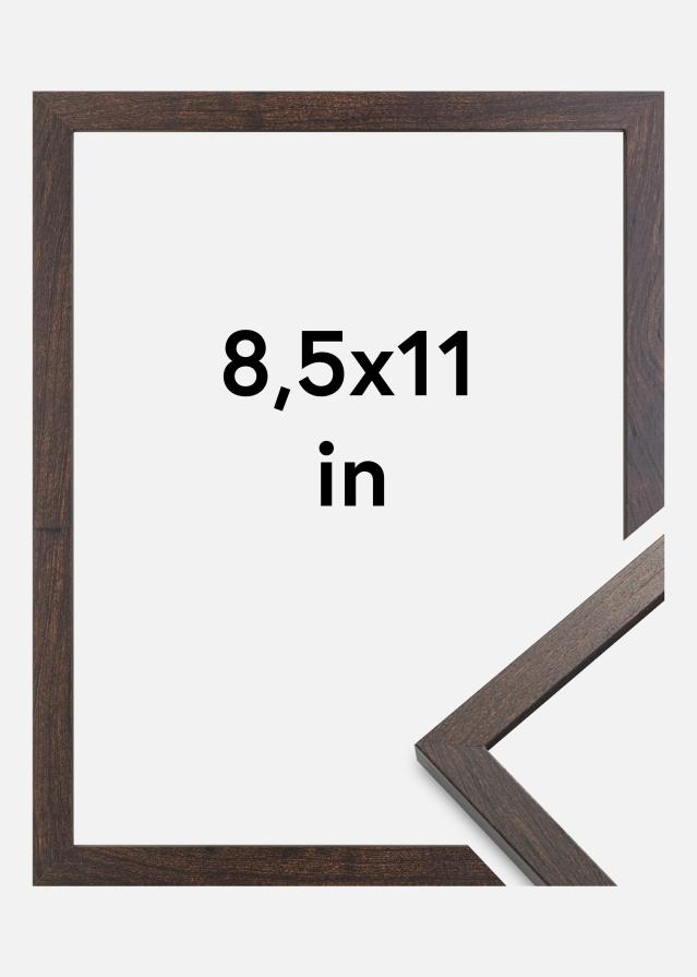 Artlink Rahmen Trendy Acrylglas Walnuss 8,5x11 inches (21,59x27,94 cm)