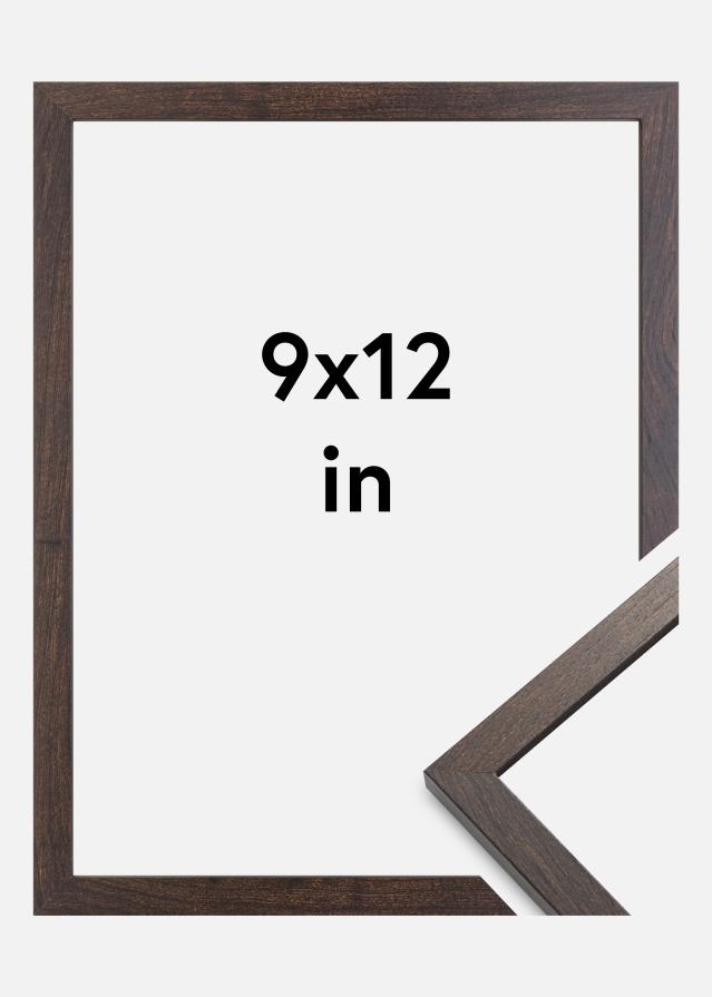 Artlink Rahmen Trendy Acrylglas Walnuss 9x12 inches (22,86x30,45 cm)