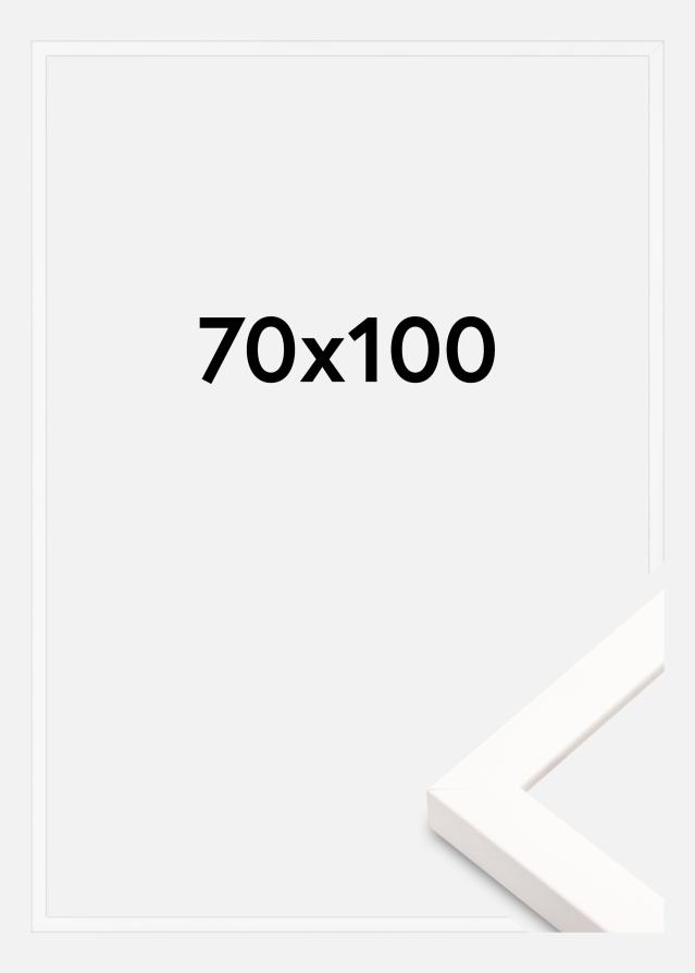 Jämtlands Ramfabrik Rahmen Brooke Acrylglas Weiß 70x100 cm